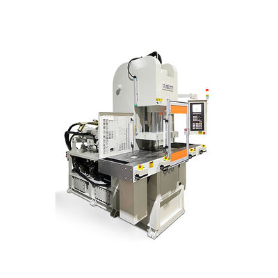 85 Ton Double Slide Power Cord Vertical Injection Molding Machine Untuk Membuat Plug
