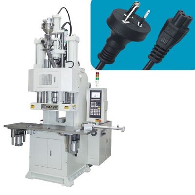 Power Plug Making Machine 55T Vertical Injection Moulding Machine dengan tipe C