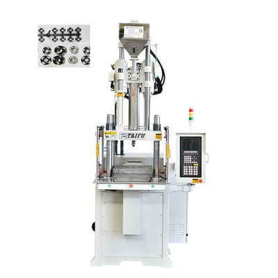 55 Ton Single Slide Vertical Injection Molding Machine Untuk Membuat Lembar Baja Silikon