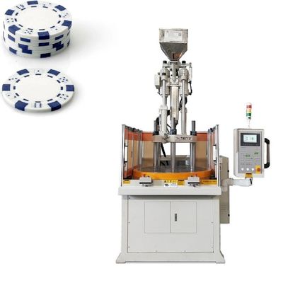 55 Ton Rotary Vertical Injection Molding Machine Untuk Membuat Poke Chip
