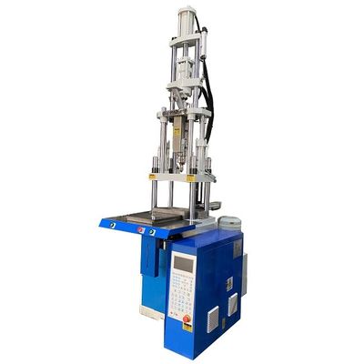 Mesin pembuatan charger USB serbaguna Single Slide Vertical Plastic Injection Moulding Machine