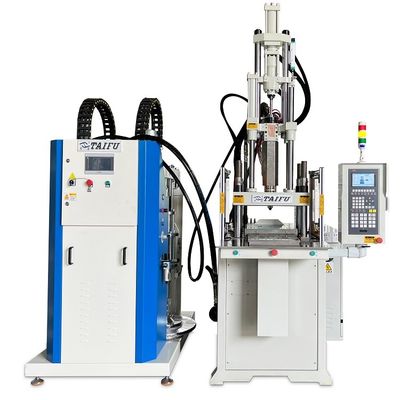 55 Ton Cairan Silikon Vertikal Mesin Injeksi Cetakan Untuk Membuat Silicone Autokey Cover