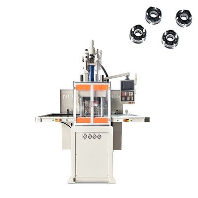 Vertikal Plastik Double Slide Mesin Injeksi Molding Untuk Threaded Insert