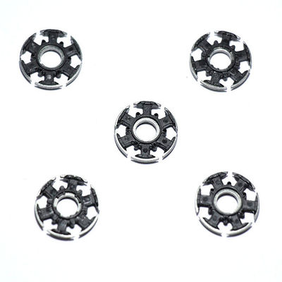Vertikal Plastik Double Slide Mesin Injeksi Molding Untuk Threaded Insert