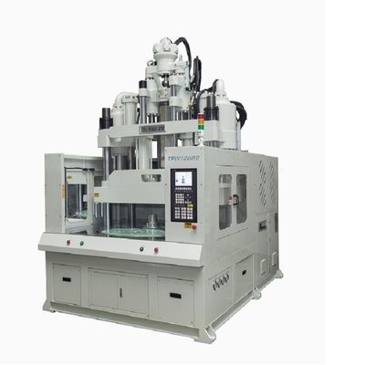 120 Ton Low Workbench Rotary Table Vertical Injection Moulding Machine Untuk Membuat Egg Beater