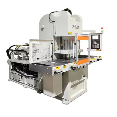85 Ton Power Cord Vertical Injection Moulding Machine Dengan Slide Ganda Untuk Membuat Bore Bit Mold