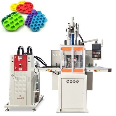 Vertical Double Slide LSR Injection Molding Machine untuk membuat es grid